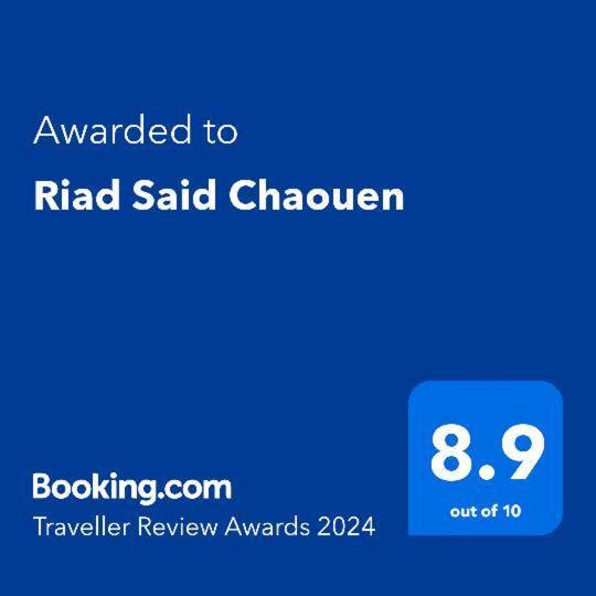 Riad Said Chaouen Chefchaouen Kültér fotó