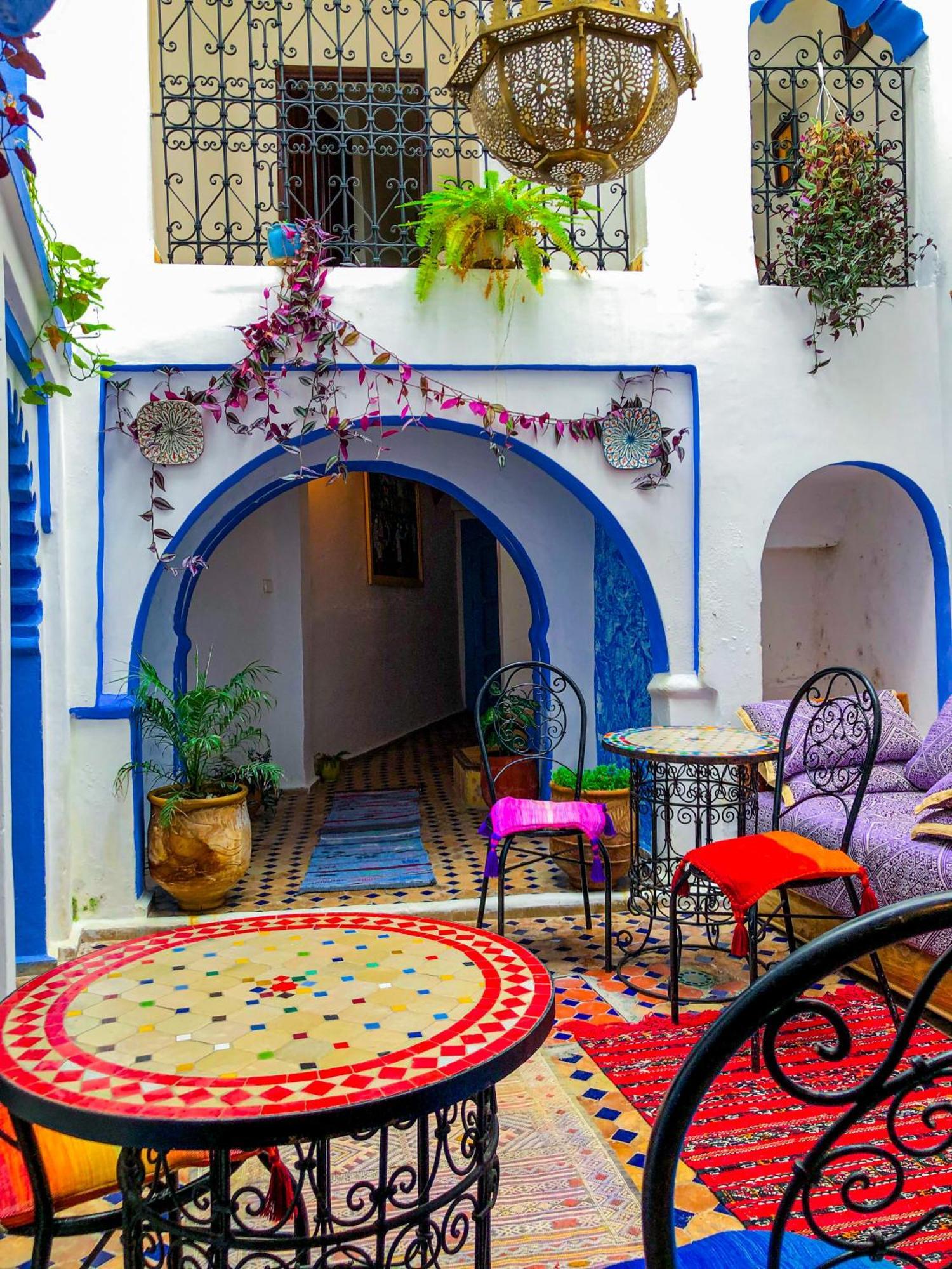 Riad Said Chaouen Chefchaouen Kültér fotó