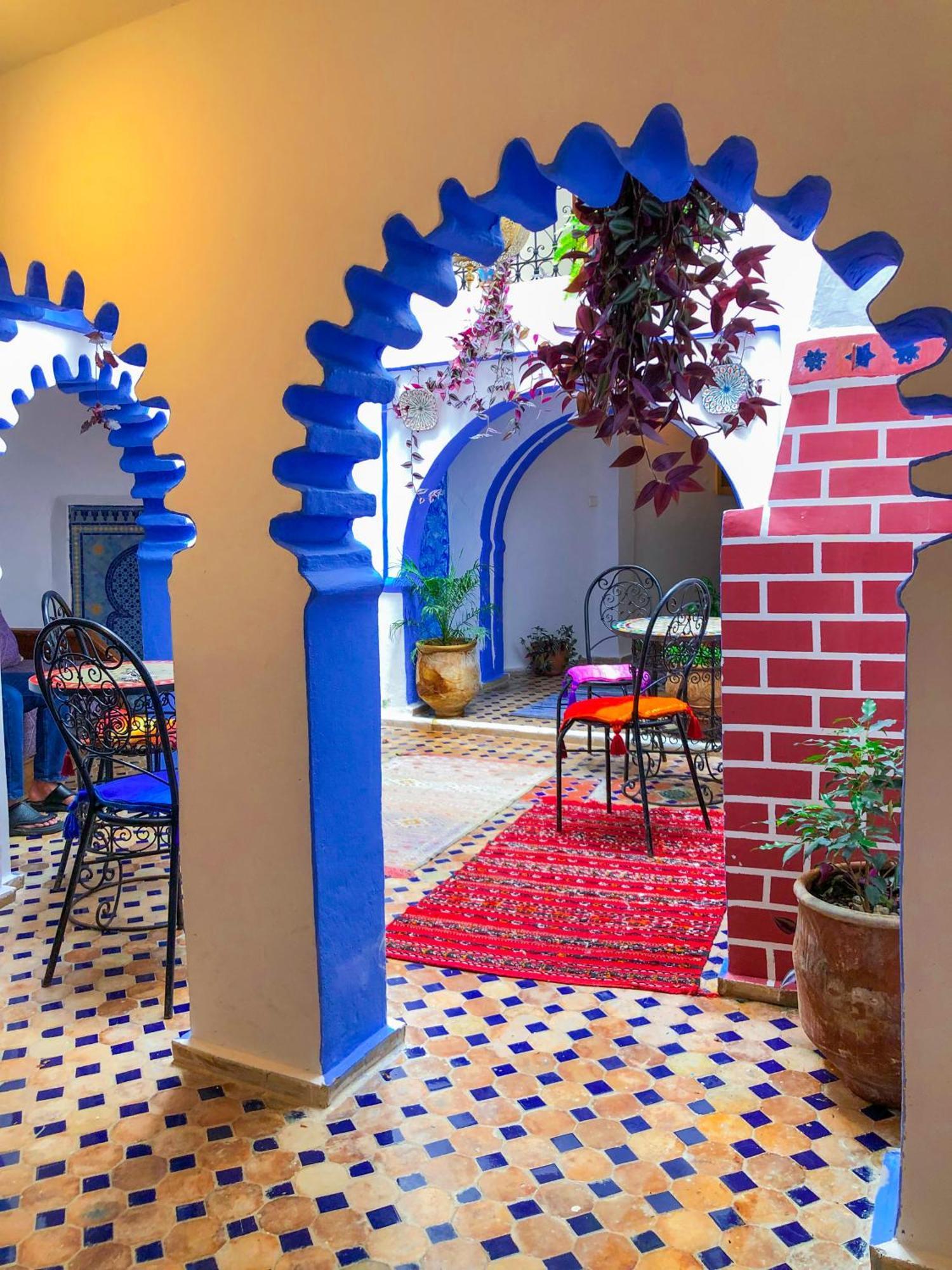Riad Said Chaouen Chefchaouen Kültér fotó